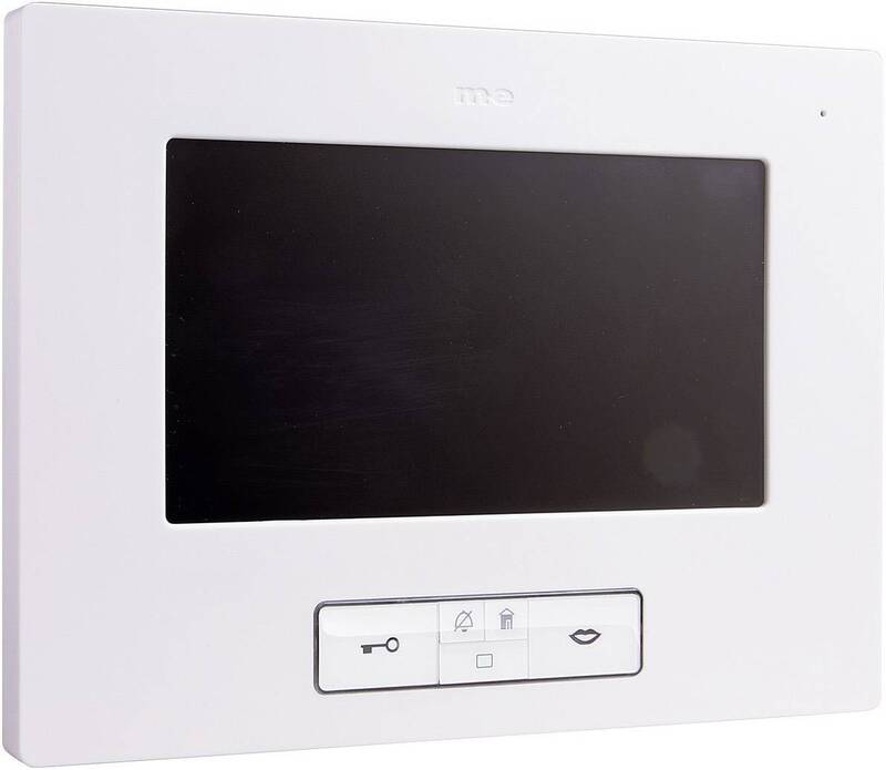 m-e modern-electronics Vistus Video-Türsprechanlage Kabelgebunden Sprechanl975 - 4250109170135