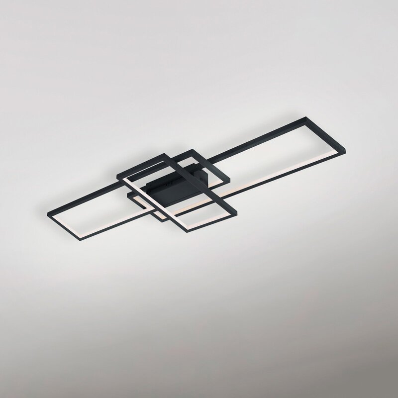Trio Lighting WiZ Thiago LED-Deckenlampe Deckenlampe Lampe LED 104cm anthrazit - 4017807453751