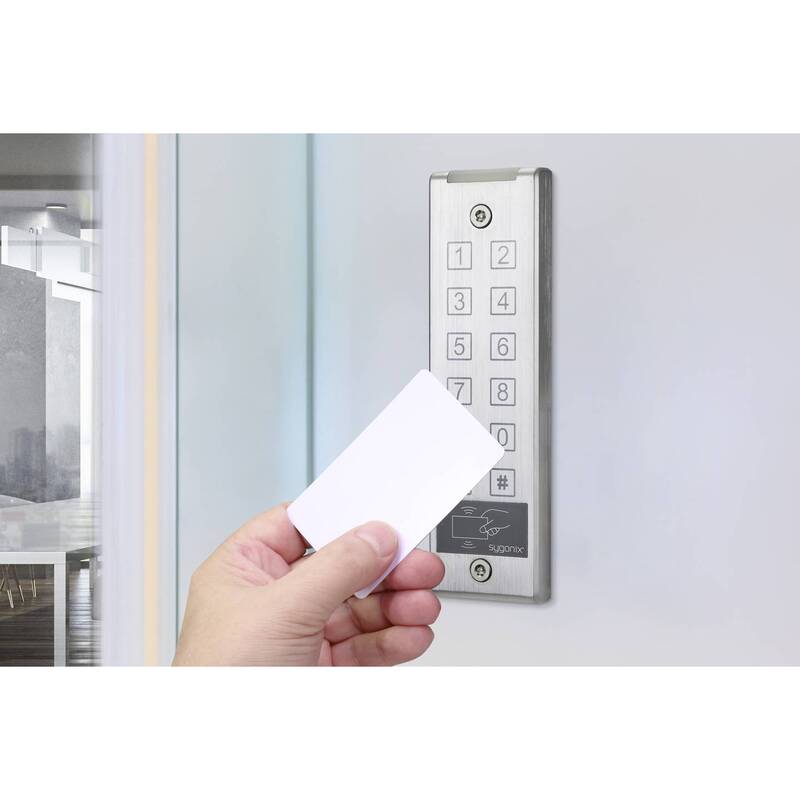 Sygonix SY-4777290 Code-Tastatur mit RFID Aufputz 12 V/DC 24 V/DC Touchscreen - 4064161187419