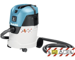 B-Ware Makita Nass- und Trockensauger VC2512L Sauger 1000W 25l 21l fahrbar mit Schlauch