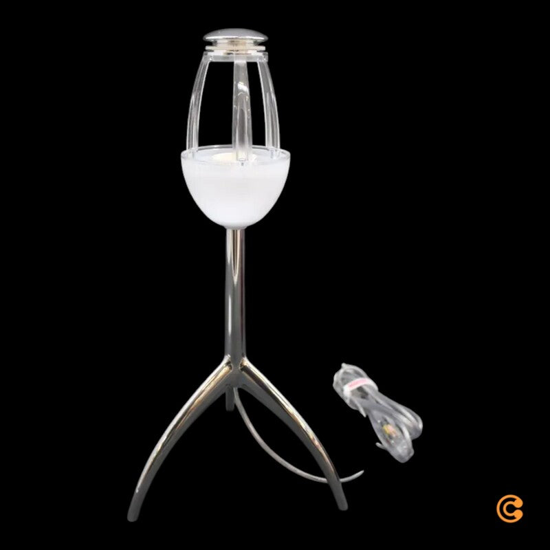 Foscarini Lumiere Tischlampe grande Nachttischleuchte Lampe alu/rot dimmbar - 3560593