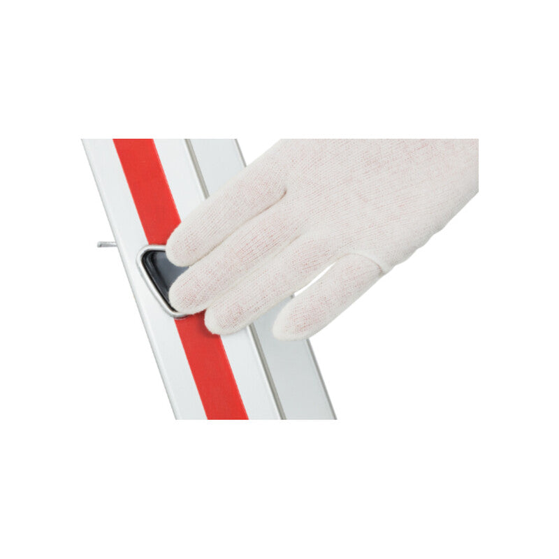 Hymer Stufenleiter Aluminium 3 Stufen Plattform Leiter ergonomisch stabil 1370mm - 4019502339477