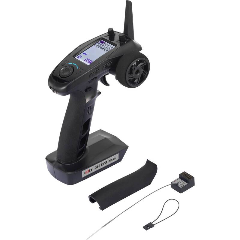 Reely Pistolengriff-Fernsteuerung GT6 EVO 2,4 GHz 6 Kanäle inkl. Empfänger - 4053199571352