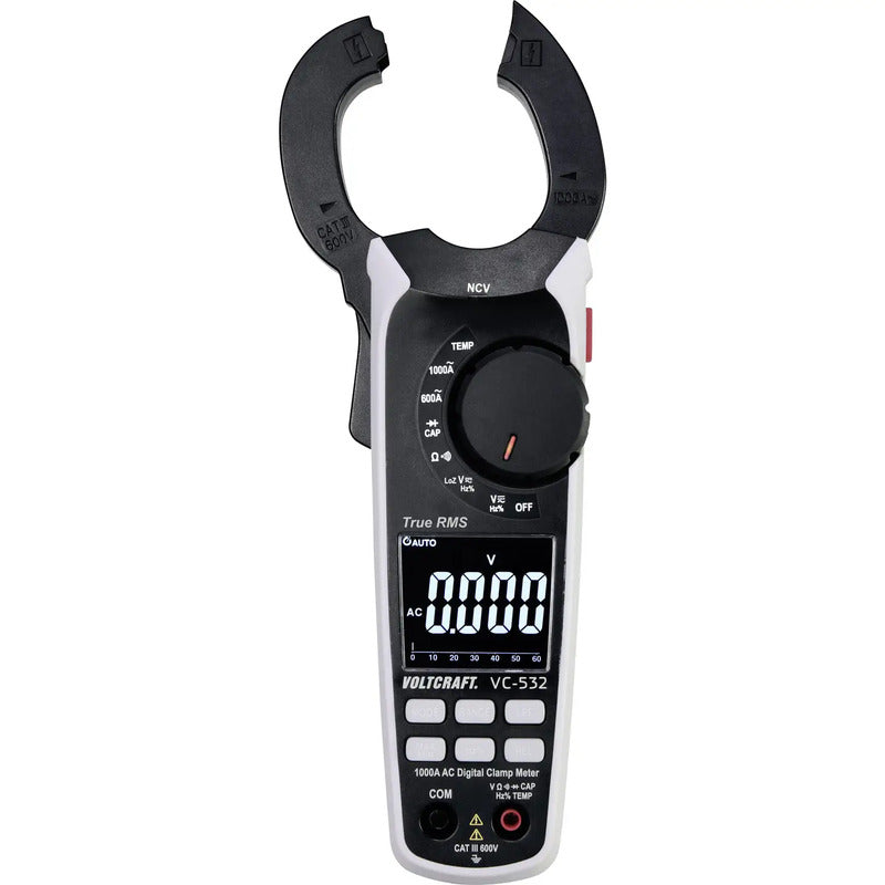 VOLTCRAFT VC-532 Stromzange digital  CAT III 600V Strommessgerät Spannungsprüfer - 4053199547470