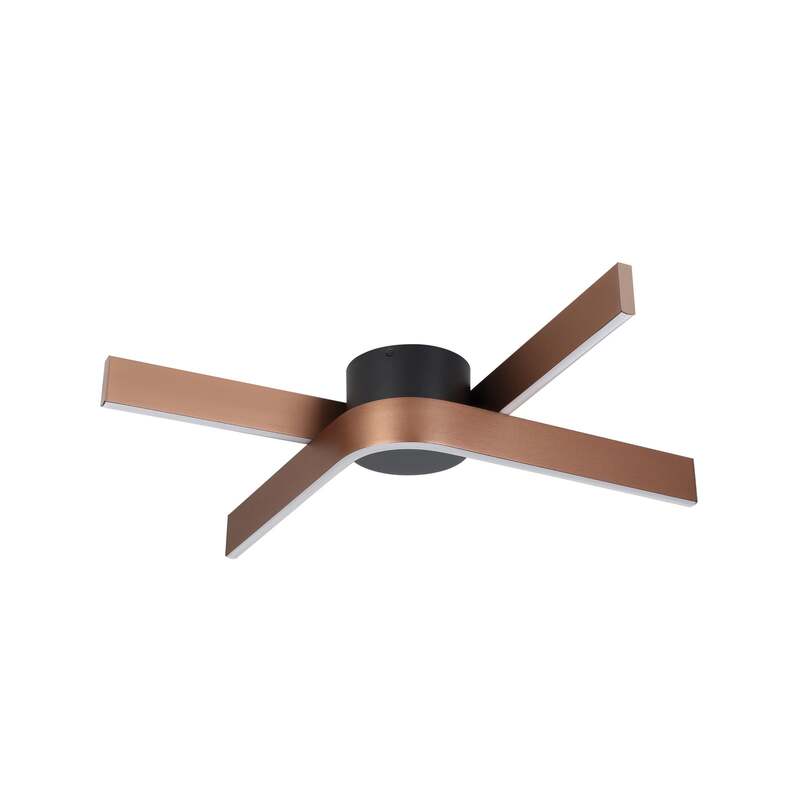 EGLO FOLCINO-Z MATTER Ceiling Lamp 640x400 RGB/CCT 3720lm Black/bronze - 9008606360277