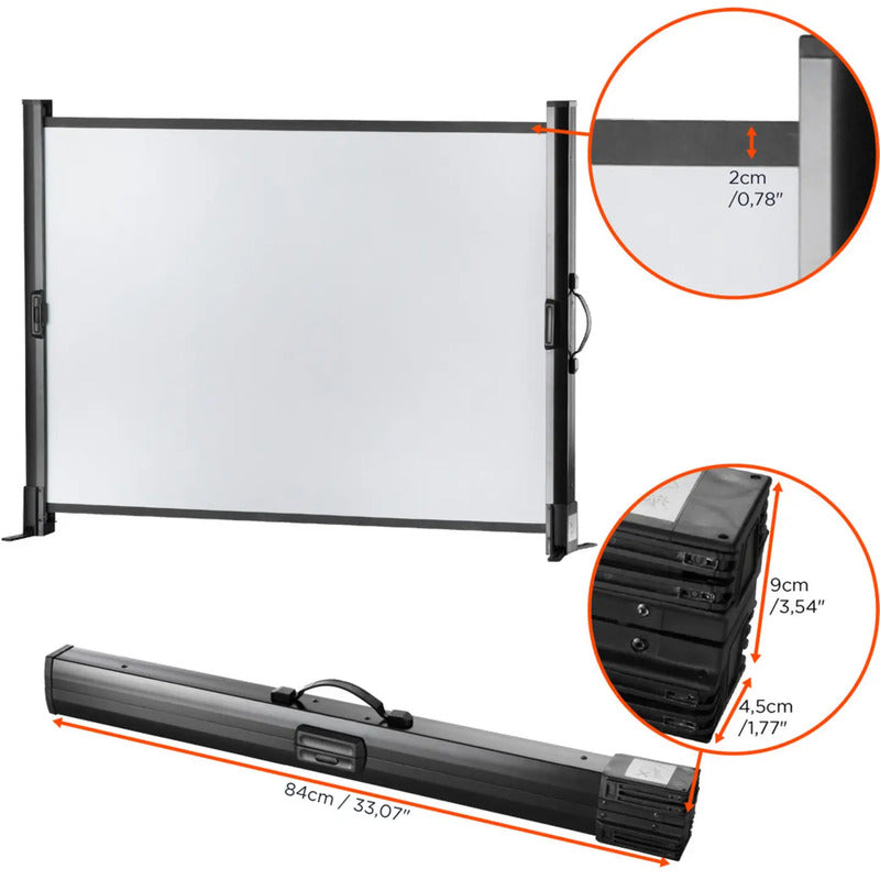 Celexon Tischleinwand Mobil Professional 102x76cm Präsentationsleinwand Fläche - 4260094732102