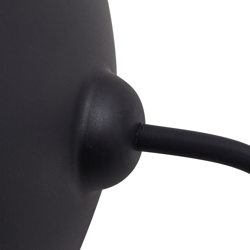 Lindby Solar Wandleuchte Außen Gartenleuchte Virane LED Lampe schwarz Aluminium - 4251911776164