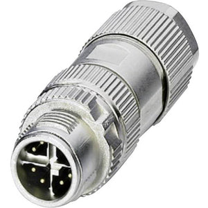 B-Ware Phoenix Contact Sensor Aktor Datensteckverbinder Stecker Verbindung Silber M12