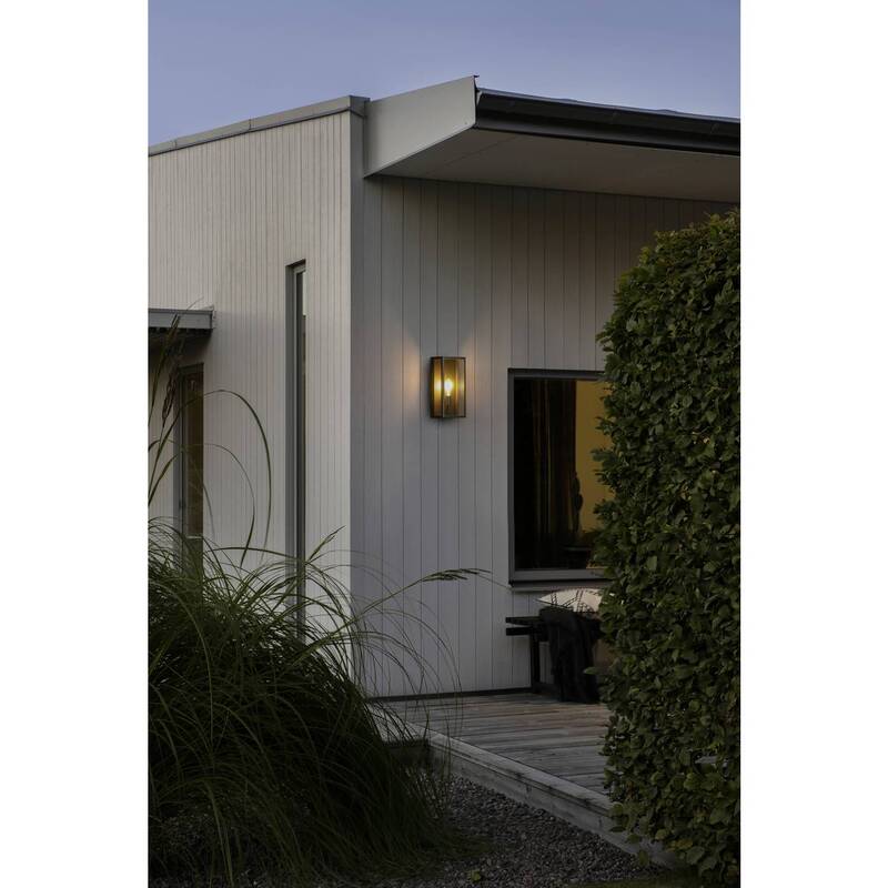 Konstsmide Außenwandleuchte Wandleuchte Carpi 7349-750 LED Gartenlampe schwarz - 7318307349757