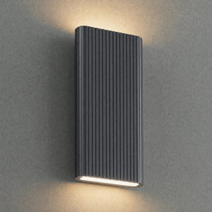 B-Ware Raija LED Außenwandleuchte anthrazit Gartenlampe CCT 40cm Wandleuchte Leuchte