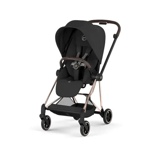 Kinderwagen Mios Comfort Buggy Kombikinderwagen mit Babywanne Rosegold/Sepia - 4063846549696