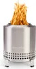 Solo Stove Mesa XL Tabletop Fire Pit with Stand | Low Smoke Outdoor Mini Fire for Urban & Suburbs | Fueled by Pellets or Wood  Stainless Steel  with T - 0850040701883
