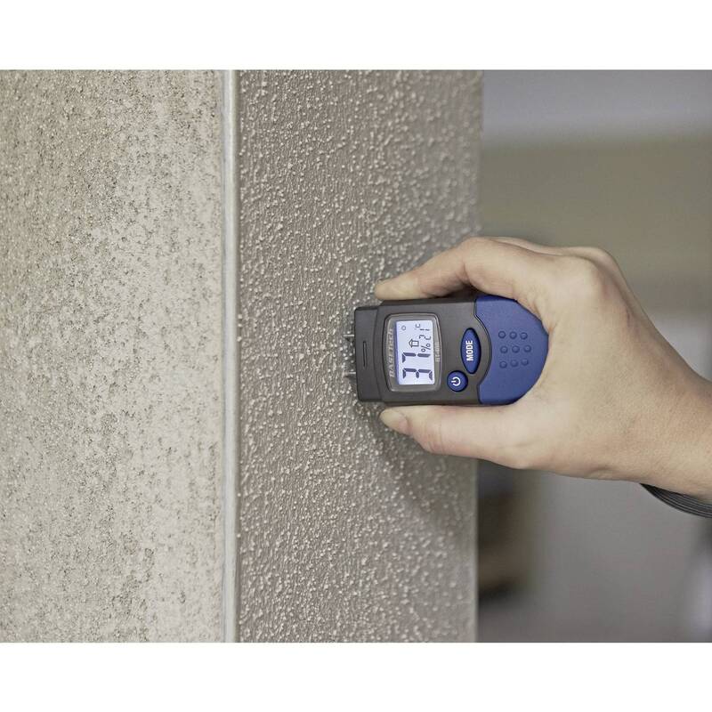 Basetech BT-400 Materialfeuchtemessgerät mit Temperaturanzeige 0-50°C - 4016138910766