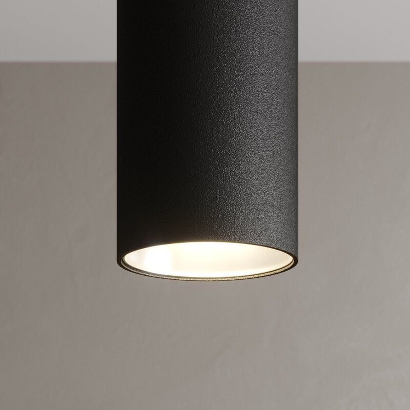 Arcchio Pendelleuchte Hängelampe LED Franka schwarz Aluminium lang - 4251096568653