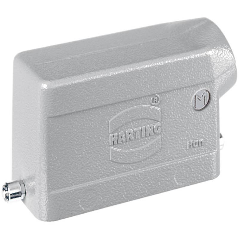 HARTING Tüllengehäuse Steckergehäuse seitlicher Kabeleingang Aluminium M20 10B - 2050009707828