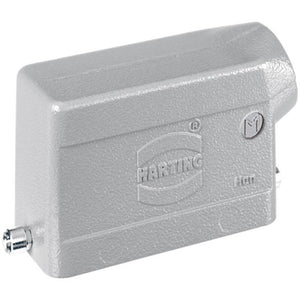 B-Ware Harting Tüllengehäuse Steckergehäuse Seitlicher Kabeleingang Aluminium M20 10 B