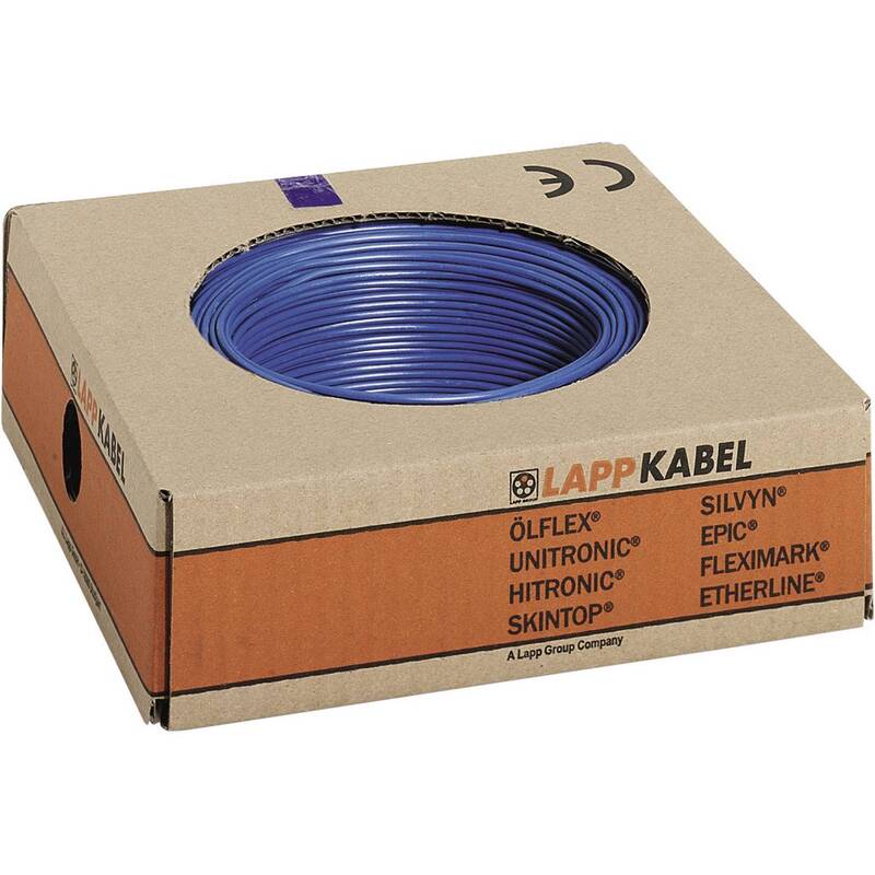 LAPP Litze Kabel Einzelader Leitung Multi-Standard SC 1 Rot 100m 1x0.75 mm² - 4044774698496