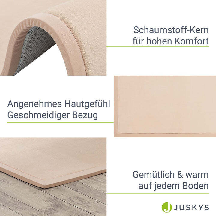 Kinder Spielmatte Krabbelmatte 180x120cm Maila Weiche Memory Foam Platzsparend - 4260565528623
