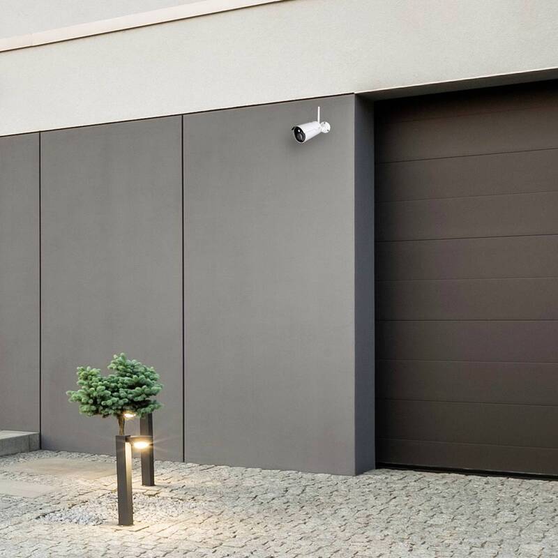 GIGASET Überwachungskamera Kamera S30851-H2557-R101 Außenkamera weiß SIEHE TEXT - 4250366862262