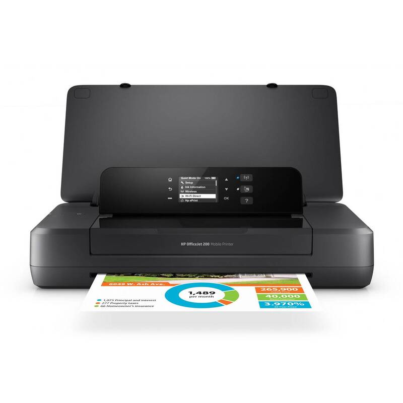 HP Officejet 200 Tintenstrahldrucker mobil Drucker WLAN USB Airprint - 0889894402004