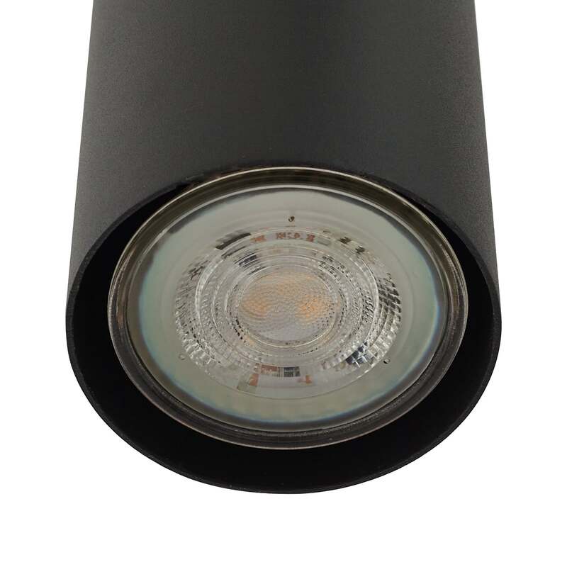 Lindby Hängeleuchte Joffrey LED Pendelleuchte Lampe dimmbar schwarz 3-flg 40cm - 4251911728637