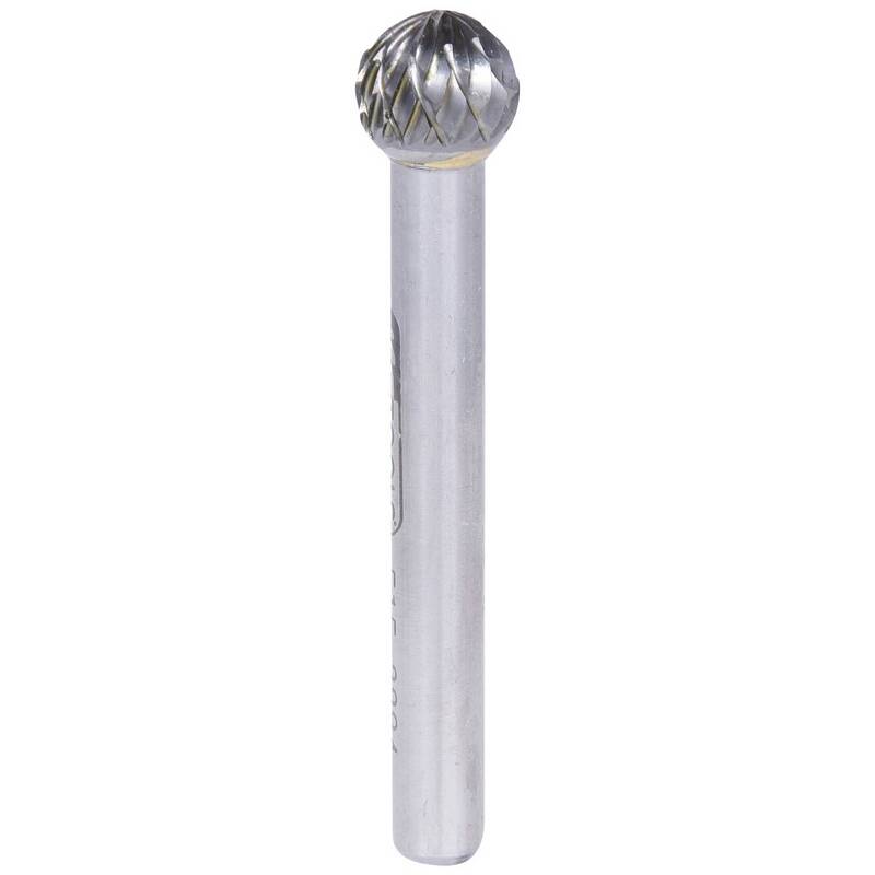 KS Tools Frässtift Hartmetall Ø6mm Länge 54mm Entgraten Kanten brechen 1 Stück - 4042146257166