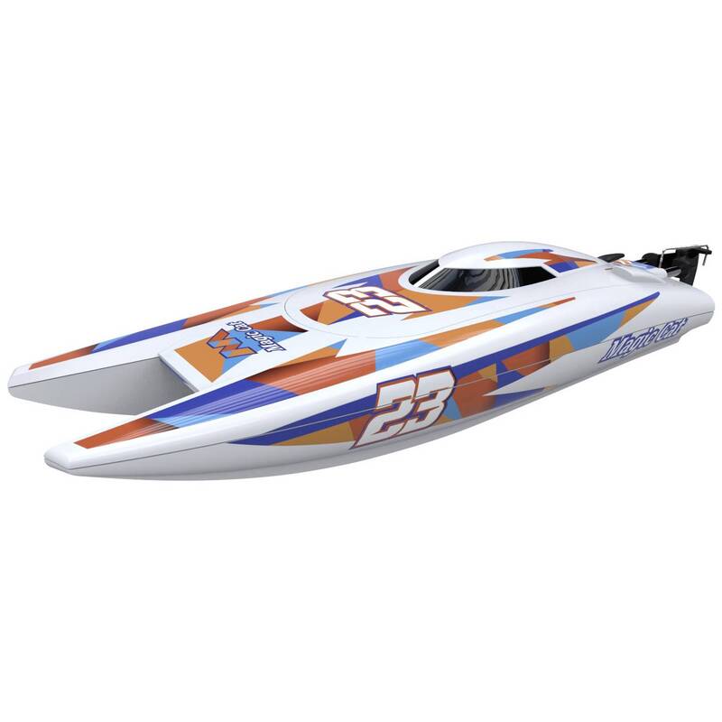 Joysway RC Motorboot Magic Cat V6 Elektroboot 100% RtR 20 km/h 265 mm 139 g - 4064161311784