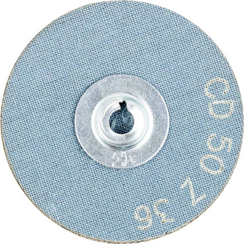 PFERD TOOLS Schleifblatt Ø50mm Körnung 36 100 Stück Schleifpapier für Edelstahl - 4007220265857