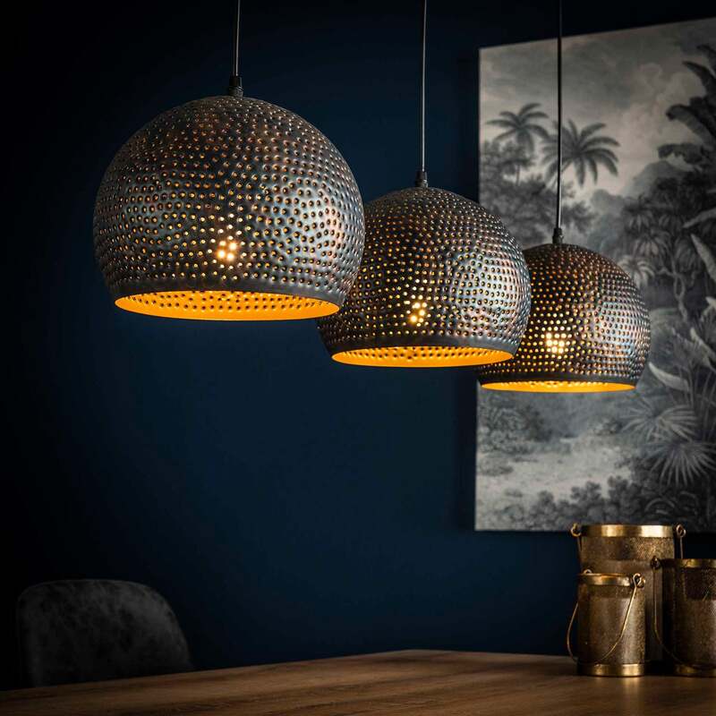 Hängeleuchte Punchray Pendelleuchte Deckenleuchte Hängelampe Lampe Leuchte E27 - 8713244080982