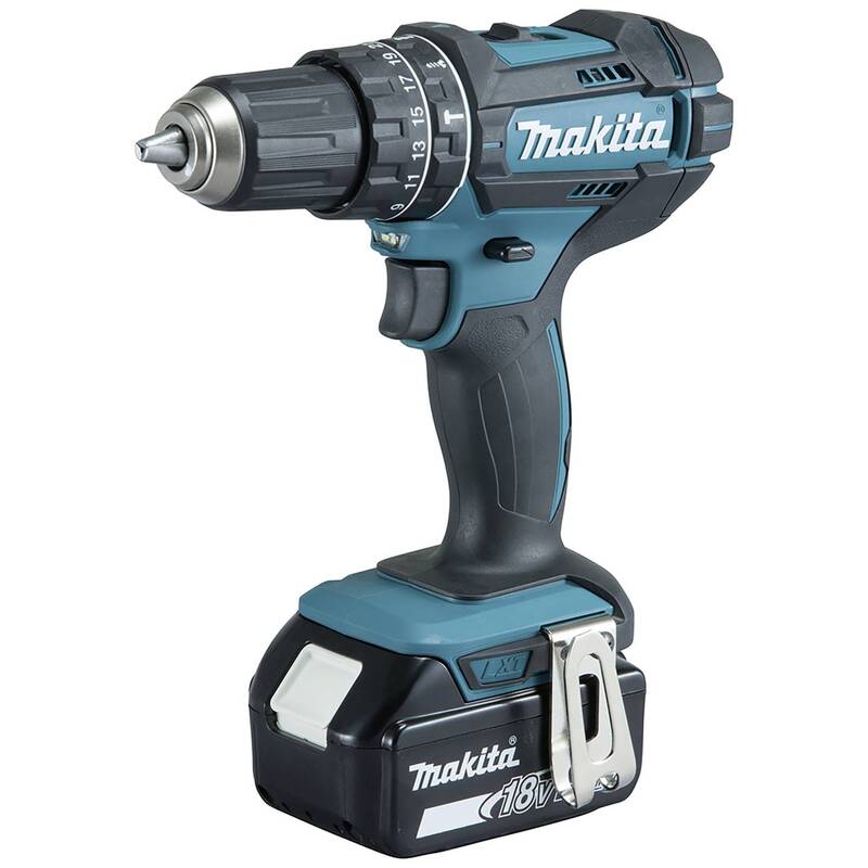 Makita 2-Gang-Akku-Schlagbohrschrauber Koffer Zubehör Schlagbohrer Werkzeug - 88381748469