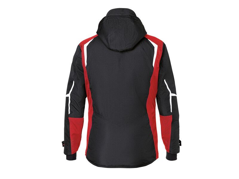 Kübler Hardshell-Jacke Arbeitsjacke PSA 2 Bodyforce schwarz mittelrot Größe L - 4053813619842