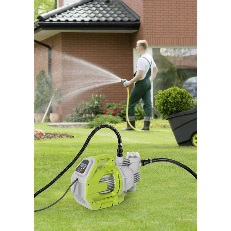 TOOLCRAFT AUTOMATIK GARTENFILTERPUMPE 6000 l/h 53 m Förderhöhe IPX4 1300 W - 4064161310138