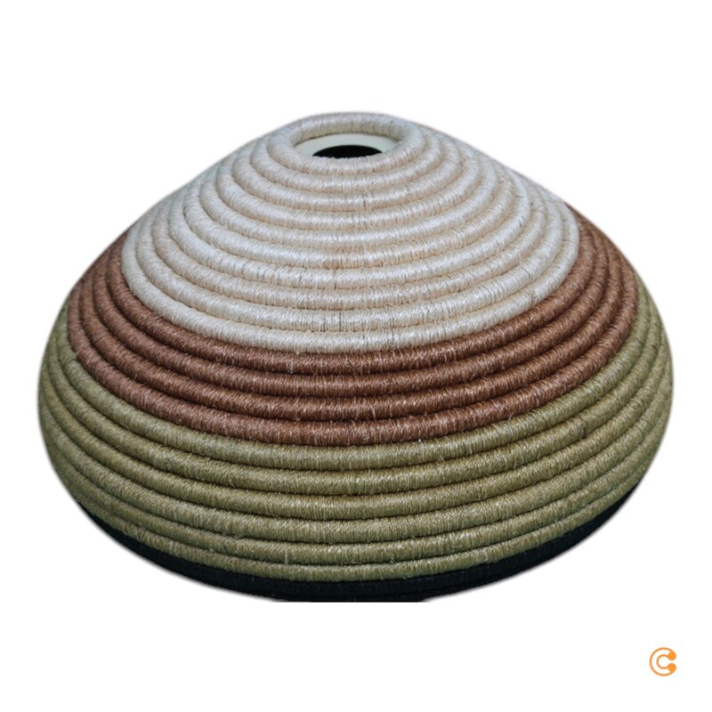Forestier Pendelleuchte Hängelampe Leuchte Grün Rattan Hanf E27 Designer Jette - 3700663921373