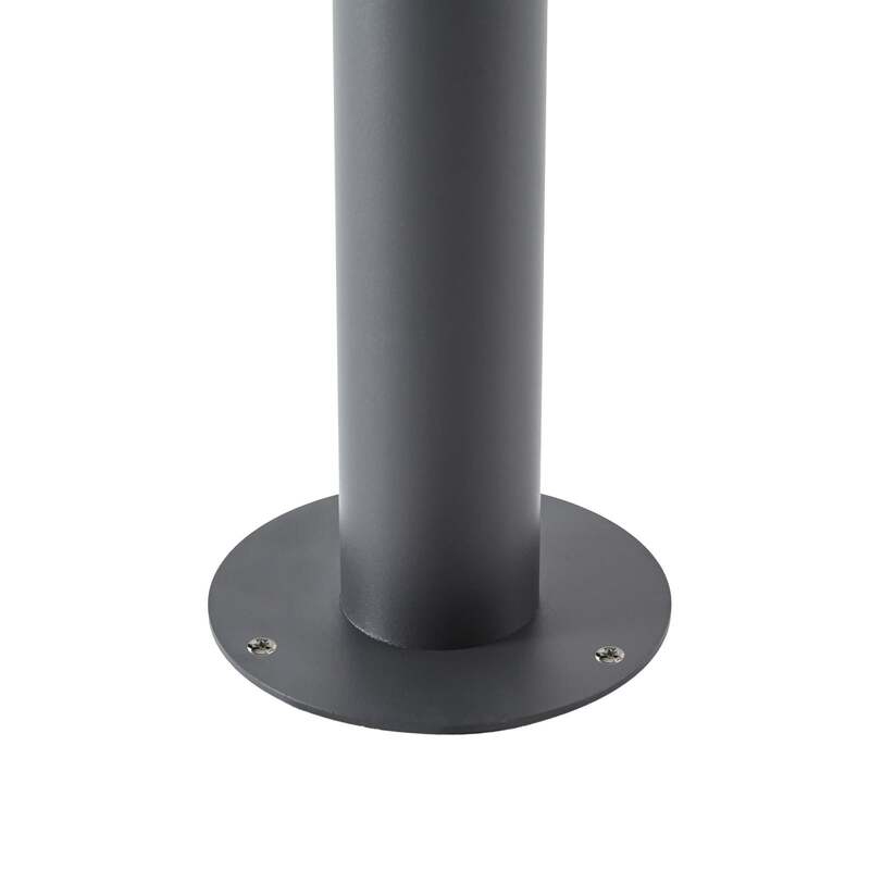 Lucande Wegeleuchte Gartenleuchte Montaro LED Pollerleuchte anthrazit 100cm - 4255830908705