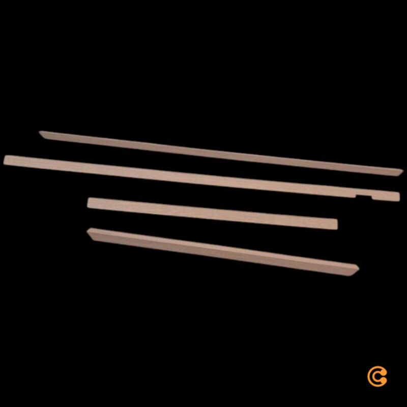 43" Rahmen Teak Modern Hängelampe Hängeleuchte LED Pendelleuchte Lampe braun - 8806092120600