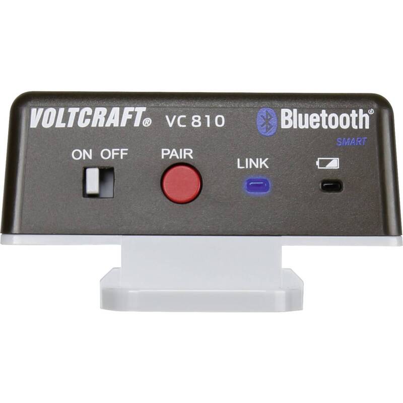 Voltcraft Bluetooth-Adapter VC810 für VC-800-Serie kabellose Verbindung 55g - 4016138924824