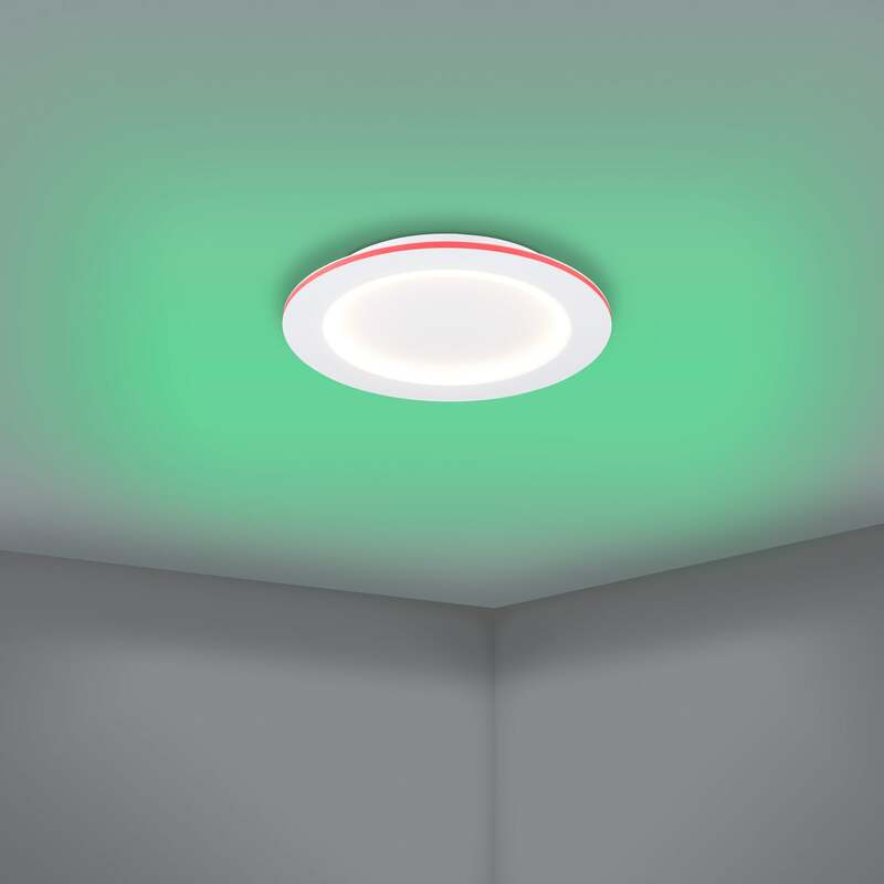 EGLO connect LED-Deckenlampe Padrogiano-Z 45 cm dimmbar RGB Smart Home weiß - 9008606244218