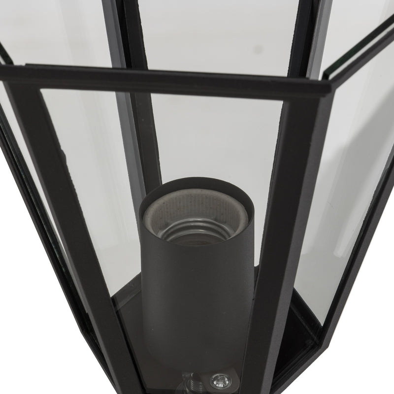 Lindby Außenleuchte Gartenleuchte Edana LED Pollerleuchte anthrazit 211cm IP44 - 4251096500387