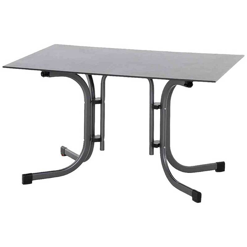 Siena Garden Klapptisch Sola Tisch Terrassentisch 120x80cm anthrazit SIEHE FOTOS - 4019111022142