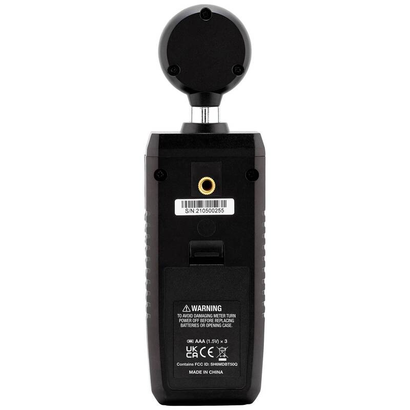 Extech Luxmeter LT250W Lichtmessgerät mit Bluetooth und App zur Datenerfassung - 0793950472583