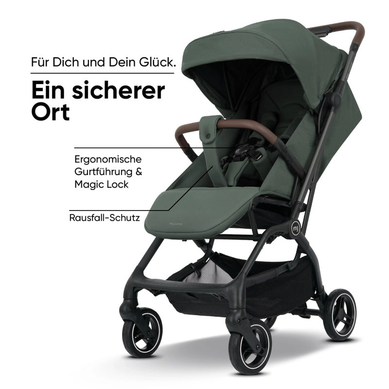 my junior PICO3 Kinderwagen kompakt mit AutoFold und UV50+ Sonnenschutz - 4255746206858