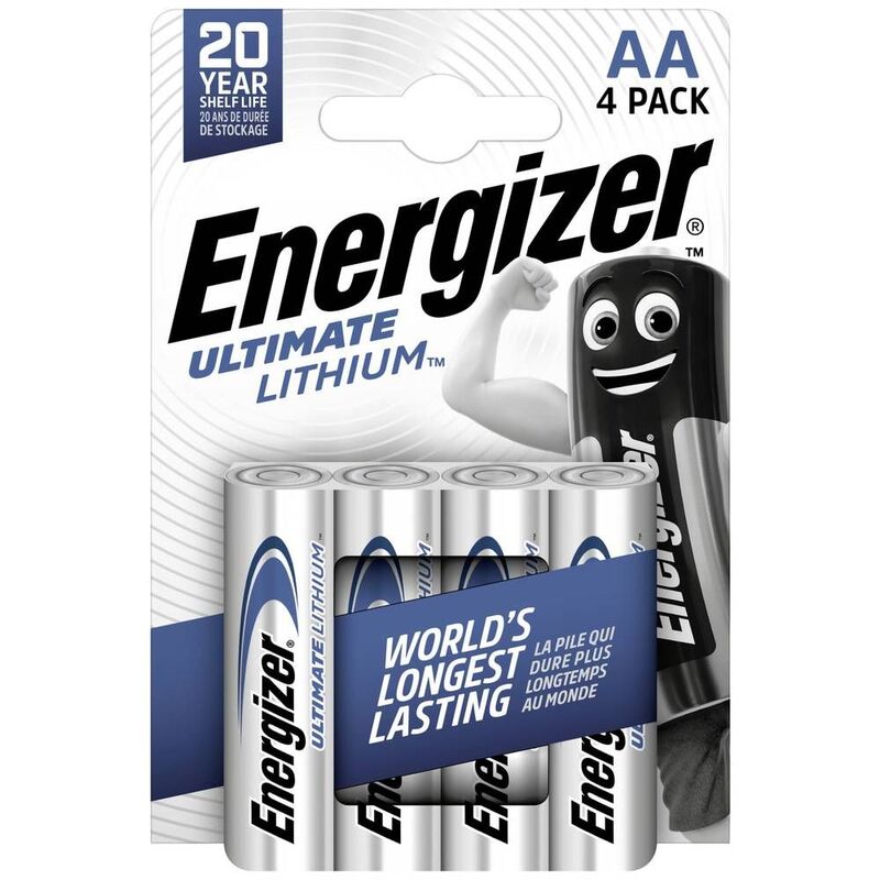 Energizer Batterie Mignon AA L91 Ultimate Lithium 1,5V Hochleistungsbatterie 1 - 7638900262643