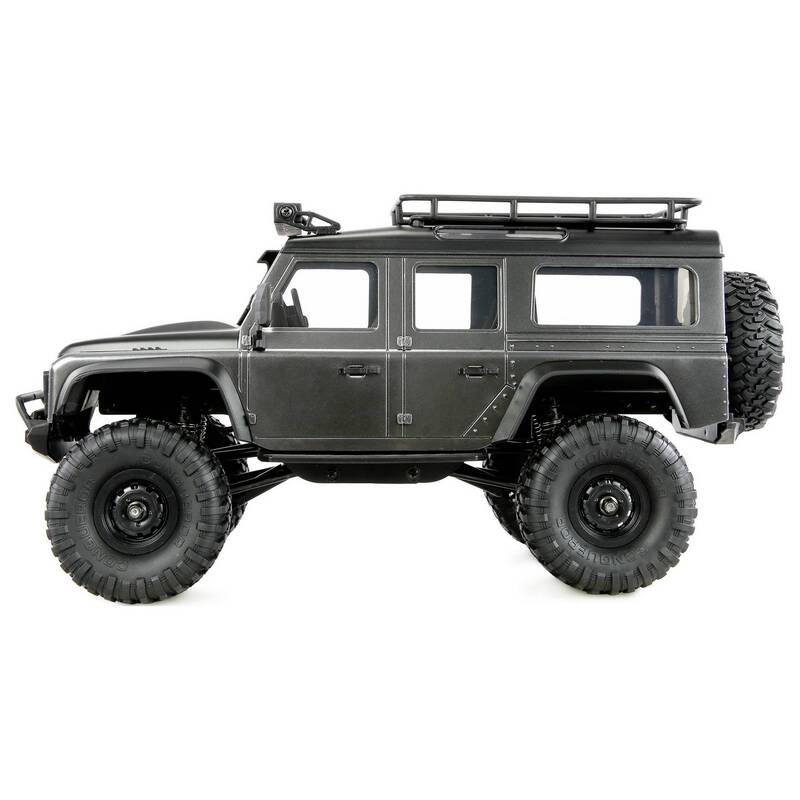 Amewi RC Fahrzeug Elektro Crawler AMXRock Mini-D90 1:16 4WD 2,4GHz Grau RTR - 4262500342783
