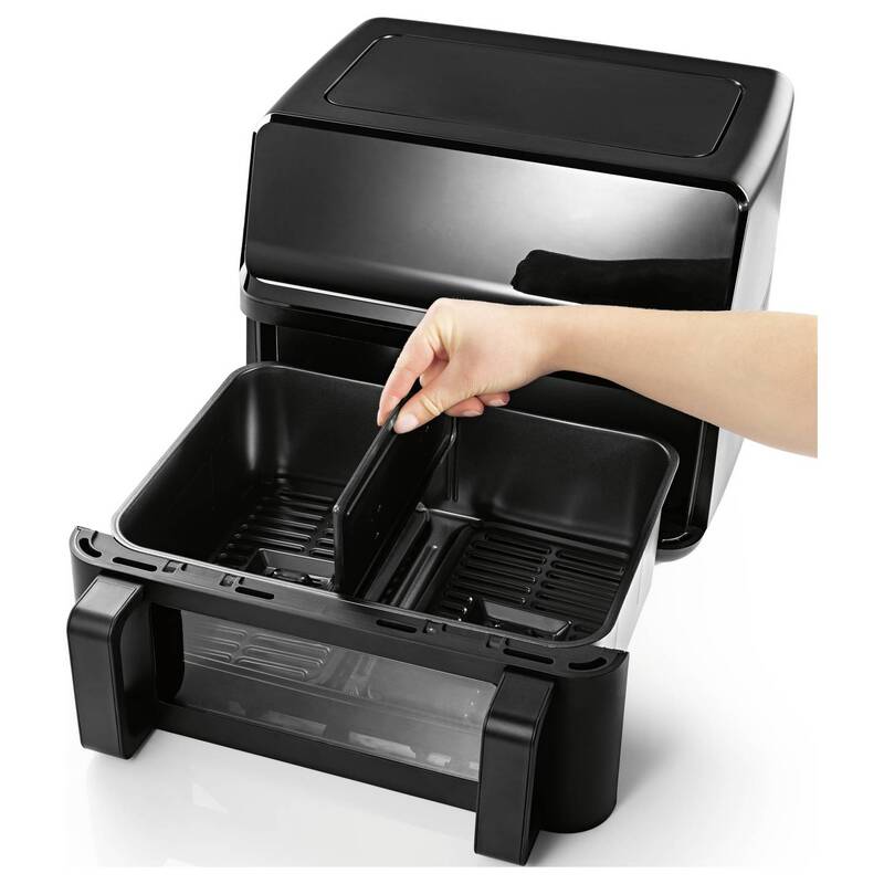 Rachs Kochwerk Heißluftfritteuse 9l Fritteuse Airfryer 2 Kammern 60 Min Timer - 4067522062240