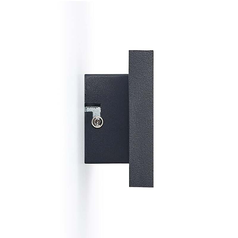 Lindby Wandlampe Wandleuchte LED Leuchte schwarz Stahl warmweiß dimmbar 47 cm - 4251096596762