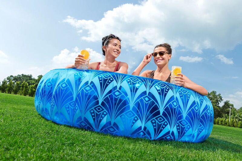 Bestway Uppblsbar Pool Extra Stark Bl Bohemisk 168x53 Cm +6 r Trdgrd 54479 - 6941607368404