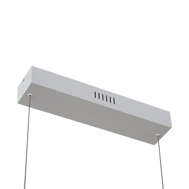 Lucande LED-Hängeleuchte Nihalo Holz 122 cm dimmbar CCT 2500 lm höhenverstellbar - 4251911791679