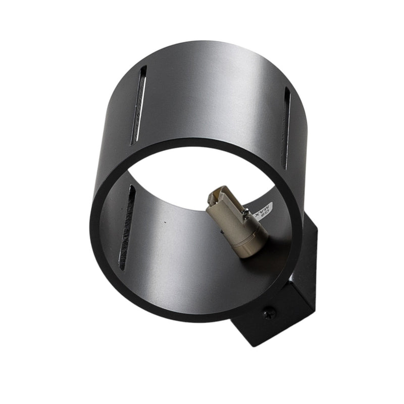 Wandleuchte Topa up/down dimmbar Wandlampe Aluminium schwarz 10x12cm IP20 - 5903282730229