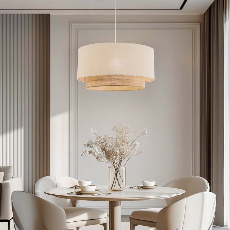 Pendelleuchte Hängeleuchte Boho dimmbar Deckenleuchte LED Ø60cm Lampe Leuchte - 5903689189637