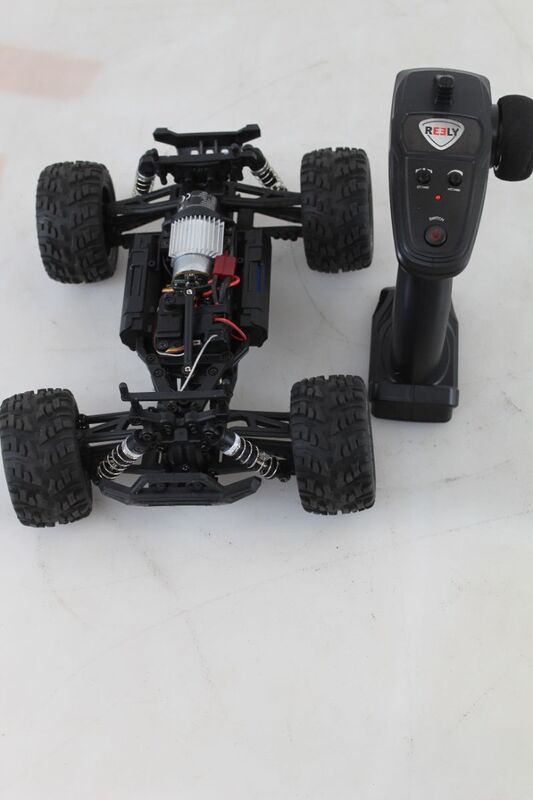 Reely RC Modellauto Elektro Monstertruck 1:14 Allradantrieb 35 km/h Blau RtR - 4064161189697